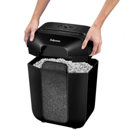 Destructora Fellowes LX41/ Minicorte de 4 x 12mm/ Negra Destructora Fellowes LX41/ Minicorte de 4 x 12mm/ Negra