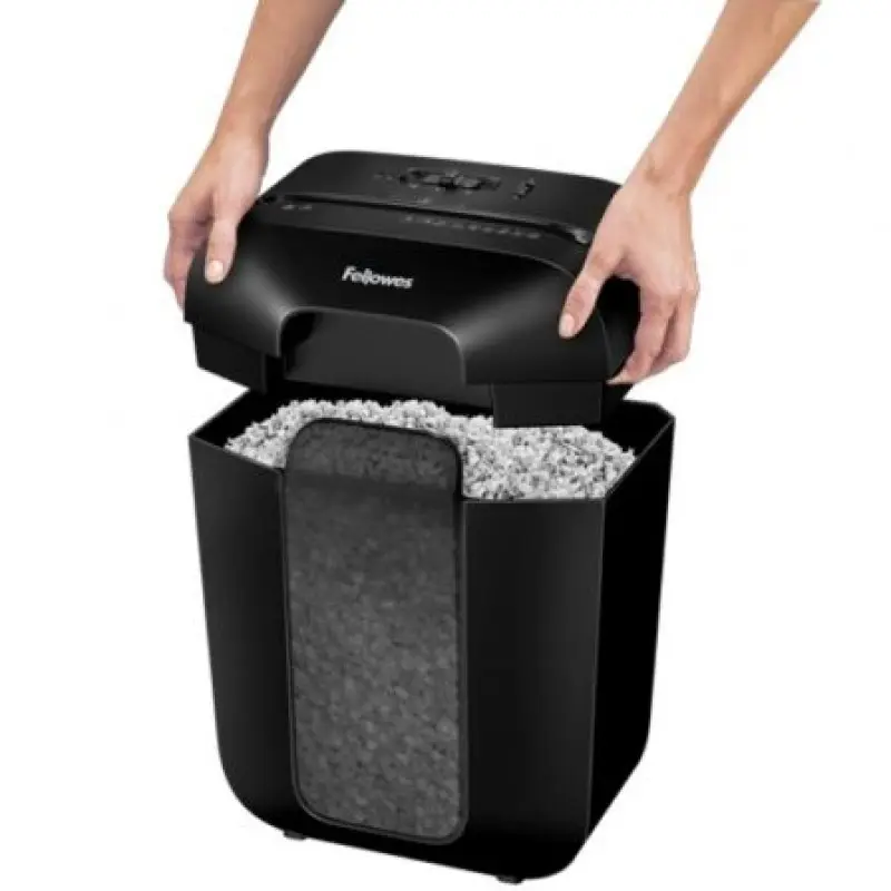 Destructora Fellowes LX41/ Minicorte de 4 x 12mm/ Negra Destructora Fellowes LX41/ Minicorte de 4 x 12mm/ Negra
