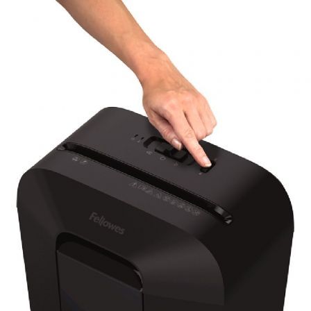 Destructora Fellowes LX45/ Corte en Partículas de 4 x 37mm/ Negra Destructora Fellowes LX45/ Corte en Partículas de 4 x 37mm/ Negra