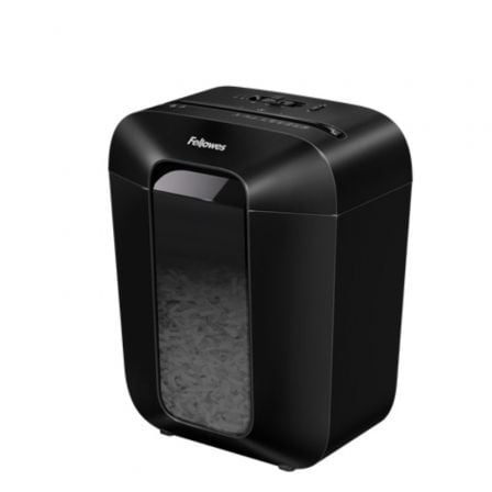 Destructora Fellowes LX50/ Corte en Partículas de 4 x 37mm/ Negra Destructora Fellowes LX50/ Corte en Partículas de 4 x 37mm/ Negra