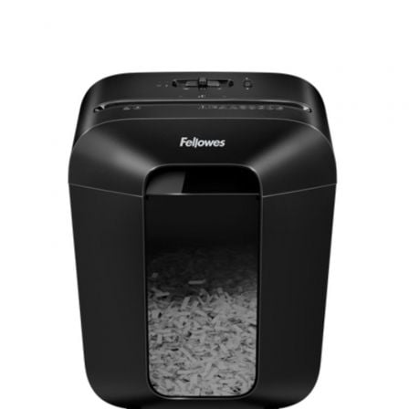 Destructora Fellowes LX50/ Corte en Partículas de 4 x 37mm/ Negra Destructora Fellowes LX50/ Corte en Partículas de 4 x 37mm/ Negra