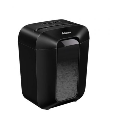Destructora Fellowes LX50/ Corte en Partículas de 4 x 37mm/ Negra Destructora Fellowes LX50/ Corte en Partículas de 4 x 37mm/ Negra
