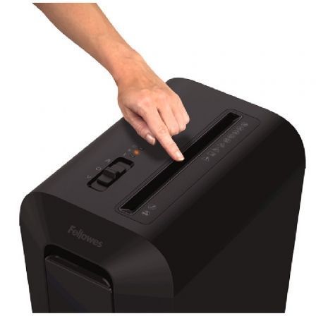 Destructora Fellowes LX65/ Corte en Partículas de 4 x 40mm/ Negra Destructora Fellowes LX65/ Corte en Partículas de 4 x 40mm/ Negra