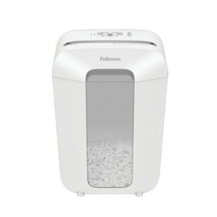 Destructora Fellowes LX70/ Corte en Partículas de 4 x 40mm/ Blanca Destructora Fellowes LX70/ Corte en Partículas de 4 x 40mm/ Blanca