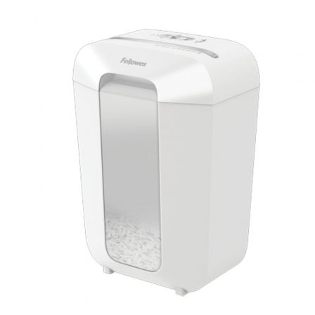 Destructora Fellowes LX70/ Corte en Partículas de 4 x 40mm/ Blanca Destructora Fellowes LX70/ Corte en Partículas de 4 x 40mm/ Blanca