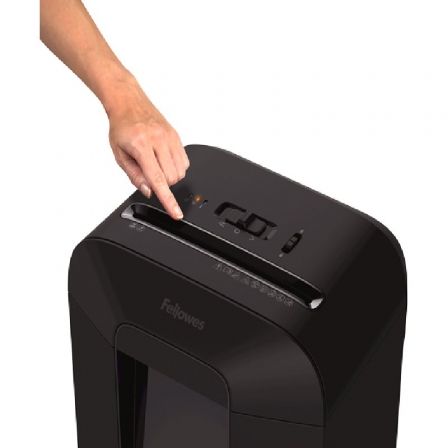 Destructora Fellowes LX85/ Corte en Partículas de 4 x 40mm/ Negra Destructora Fellowes LX85/ Corte en Partículas de 4 x 40mm/ Negra