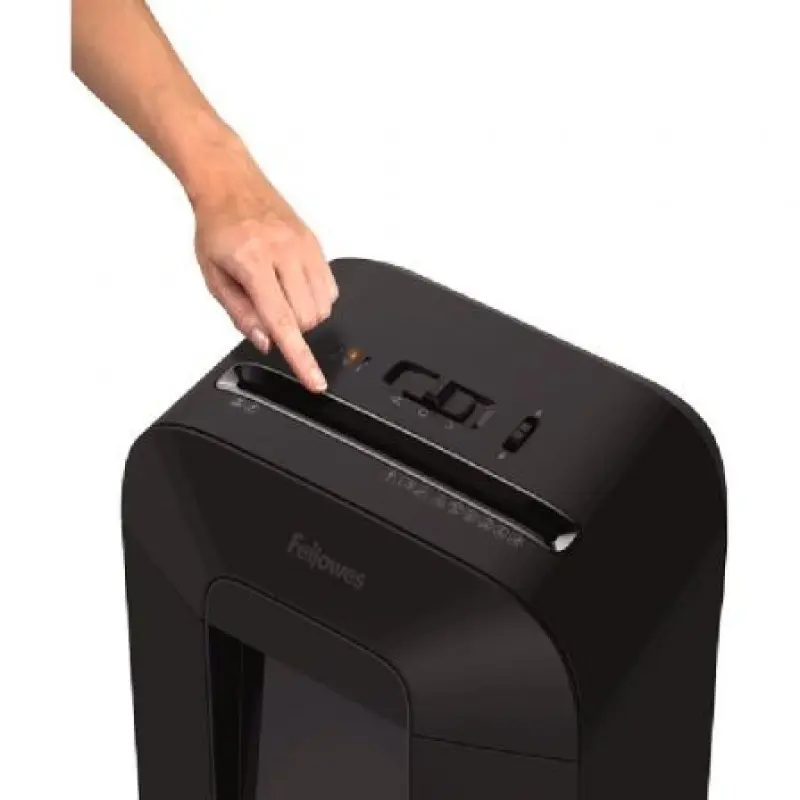 Destructora Fellowes LX85/ Corte en Partículas de 4 x 40mm/ Negra Destructora Fellowes LX85/ Corte en Partículas de 4 x 40mm/ Negra