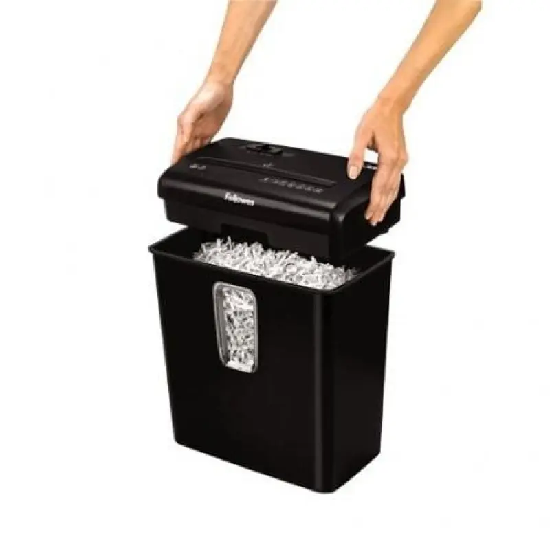 Destructora Fellowes P-30C/ Corte en Partículas de 4 x 34mm/ Negra Destructora Fellowes P-30C/ Corte en Partículas de 4 x 34mm/ Negra