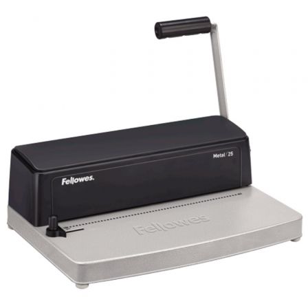 Encuadernadora Fellowes Metal 25/ Grafito Encuadernadora Fellowes Metal 25/ Grafito