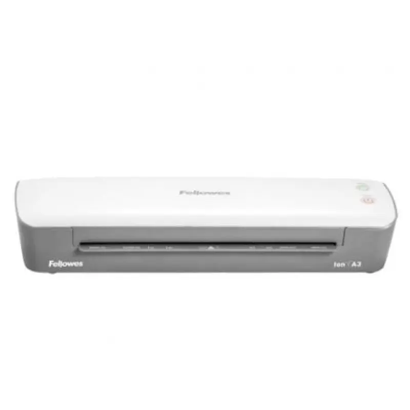 Plastificadora Fellowes Ion A3/ hasta A3 y 125 Micras/ Blanca y Gris Plastificadora Fellowes Ion A3/ hasta A3 y 125 Micras/ Blanca y Gris