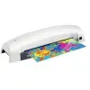 Plastificadora Fellowes Lunar A3 5716701/ hasta A3 y 80-125 Micras/ Blanca y Negra Plastificadora Fellowes Lunar A3 5716701/ hasta A3 y 80-125 Micras/ Blanca y Negra