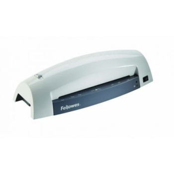 Plastificadora Fellowes Lunar 5715601/ hasta A4 y 80 Micras/ Blanca y Negra