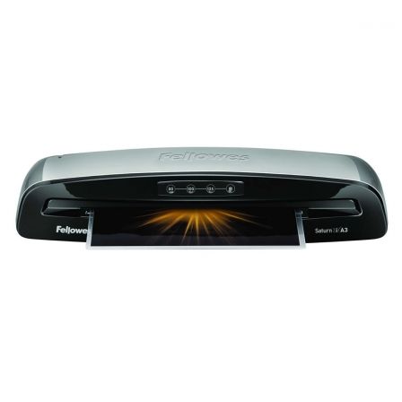 Plastificadora Fellowes Saturn 3I A3/ hasta A3 y 125 Micras/ Gris y Negra Plastificadora Fellowes Saturn 3I A3/ hasta A3 y 125 Micras/ Gris y Negra