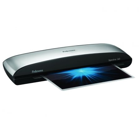 Plastificadora Fellowes Spectra A3/ hasta A3 y 125 Micras/ Gris y Negra Plastificadora Fellowes Spectra A3/ hasta A3 y 125 Micras/ Gris y Negra