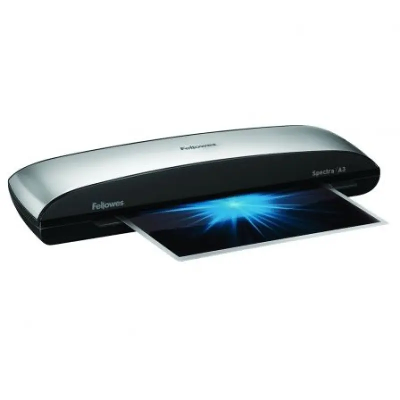 Plastificadora Fellowes Spectra A3/ hasta A3 y 125 Micras/ Gris y Negra Plastificadora Fellowes Spectra A3/ hasta A3 y 125 Micras/ Gris y Negra