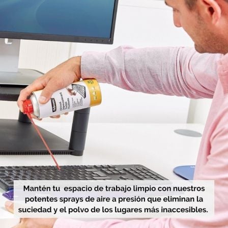 Spray de Aire a Presión Fellowes 9974804/ Capacidad 200ml Spray de Aire a Presión Fellowes 9974804/ Capacidad 200ml