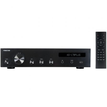 Amplificador estéreo Fonestar AS-170PLUS/ 160W Amplificador estéreo Fonestar AS-170PLUS/ 160W