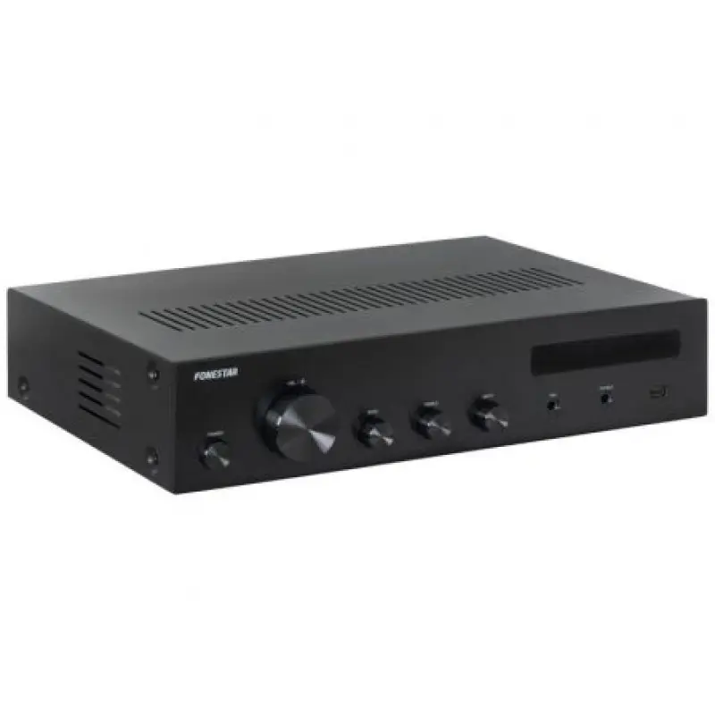 Amplificador estéreo Fonestar AS-170PLUS/ 160W Amplificador estéreo Fonestar AS-170PLUS/ 160W