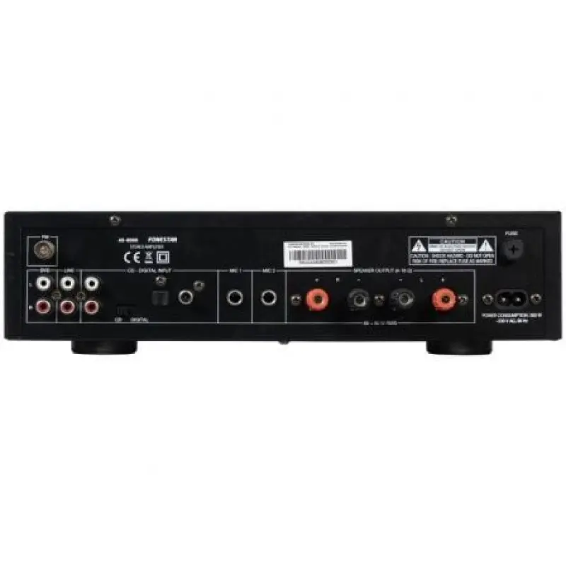 Amplificador estéreo Fonestar AS-6060/ 120W Amplificador estéreo Fonestar AS-6060/ 120W