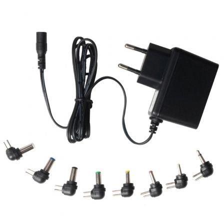 Cargador de CA/CC Fonestar AD-520F/ 10W/ 8 Conectores/ Voltaje 5V Cargador de CA/CC Fonestar AD-520F/ 10W/ 8 Conectores/ Voltaje 5V