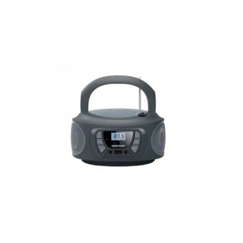 Radio CD Fonestar BOOM-ONE-G/ 13W/ Gris Radio CD Fonestar BOOM-ONE-G/ 13W/ Gris