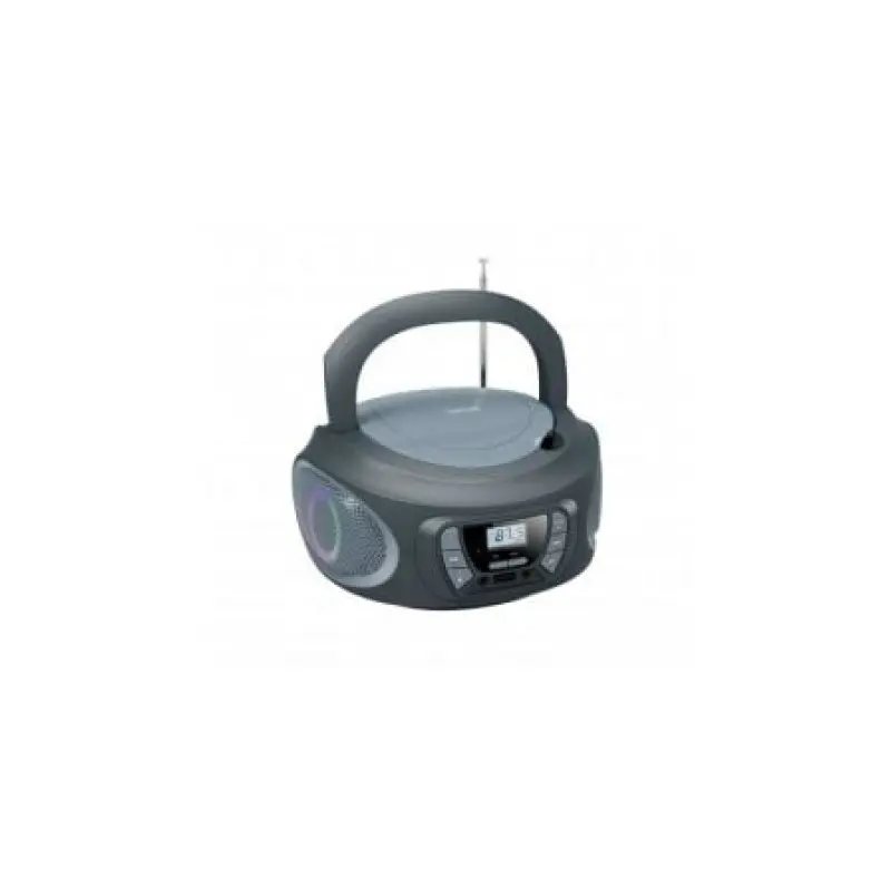 Radio CD Fonestar BOOM-ONE-G/ 13W/ Gris Radio CD Fonestar BOOM-ONE-G/ 13W/ Gris