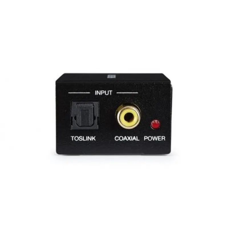 Convertidor de Audio Fonestar FO-37DA/ Entrada Toslink y RCA/ Salida 2x RCA Convertidor de Audio Fonestar FO-37DA/ Entrada Toslink y RCA/ Salida 2x RCA