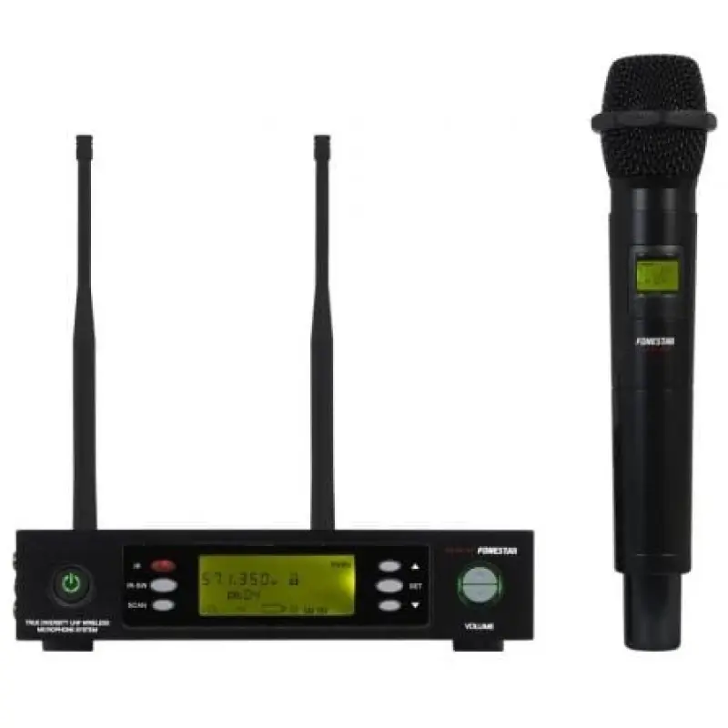 Micrófono Inalámbrico de Mano UHF MSH-887-570/ Incluye Receptor Micrófono Inalámbrico de Mano UHF MSH-887-570/ Incluye Receptor