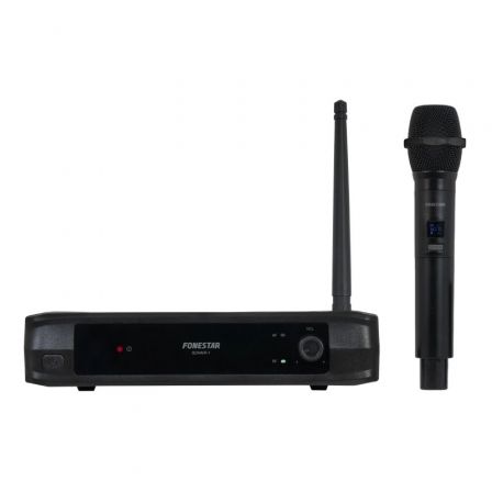 Micrófono Inalámbrico de Mano UHF Fonestar SONAIR-1M/ Incluye Receptor Micrófono Inalámbrico de Mano UHF Fonestar SONAIR-1M/ Incluye Receptor