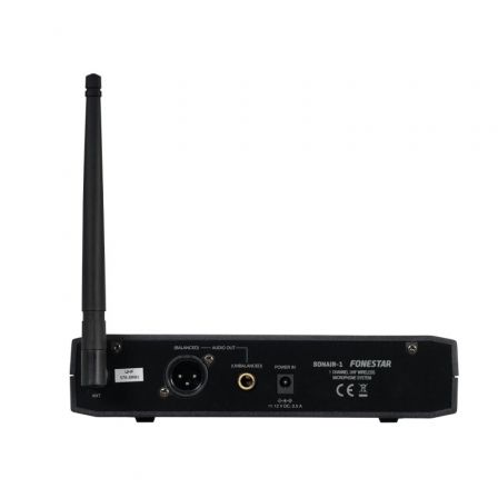 Micrófono Inalámbrico de Mano UHF Fonestar SONAIR-1M/ Incluye Receptor Micrófono Inalámbrico de Mano UHF Fonestar SONAIR-1M/ Incluye Receptor