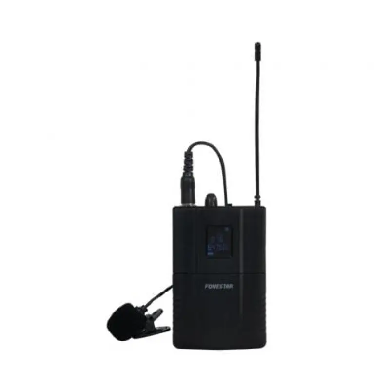Micrófono Inalámbrico de Petaca UHF Fonestar SONAIR-1P/ Incluye Receptor Micrófono Inalámbrico de Petaca UHF Fonestar SONAIR-1P/ Incluye Receptor