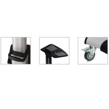 Soporte de Suelo Inclinable/ Orientable con Ruedas Fonestar STS-4064P para TV de 37-70'/ hasta 50kg Soporte de Suelo Inclinable/ Orientable con Ruedas Fonestar STS-4064P para TV de 37-70'/ hasta 50kg