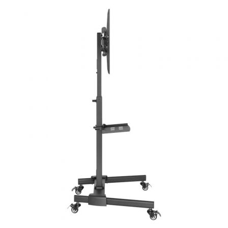 Soporte de Suelo Orientable/ Inclinable con Ruedas Fonestar STS-4244N para TV de 32-65'/ hasta 35kg Soporte de Suelo Orientable/ Inclinable con Ruedas Fonestar STS-4244N para TV de 32-65'/ hasta 35kg