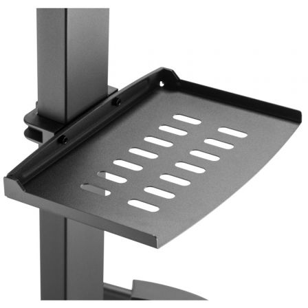 Soporte de Suelo Orientable/ Inclinable con Ruedas Fonestar STS-4244N para TV de 32-65'/ hasta 35kg Soporte de Suelo Orientable/ Inclinable con Ruedas Fonestar STS-4244N para TV de 32-65'/ hasta 35kg