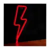 Luz Neon Forever Light Neon LED Bolt Red/ Funciona a Pilas y USB