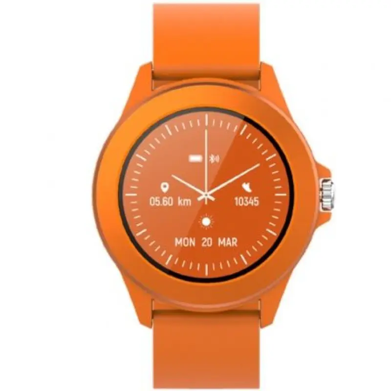 Smartwatch Forever Colorum CW-300/ Notificaciones/ Frecuencia Cardíaca/ Naranja Smartwatch Forever Colorum CW-300/ Notificaciones/ Frecuencia Cardíaca/ Naranja