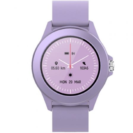 Smartwatch Forever Colorum CW-300/ Notificaciones/ Frecuencia Cardíaca/ Purpura Smartwatch Forever Colorum CW-300/ Notificaciones/ Frecuencia Cardíaca/ Purpura