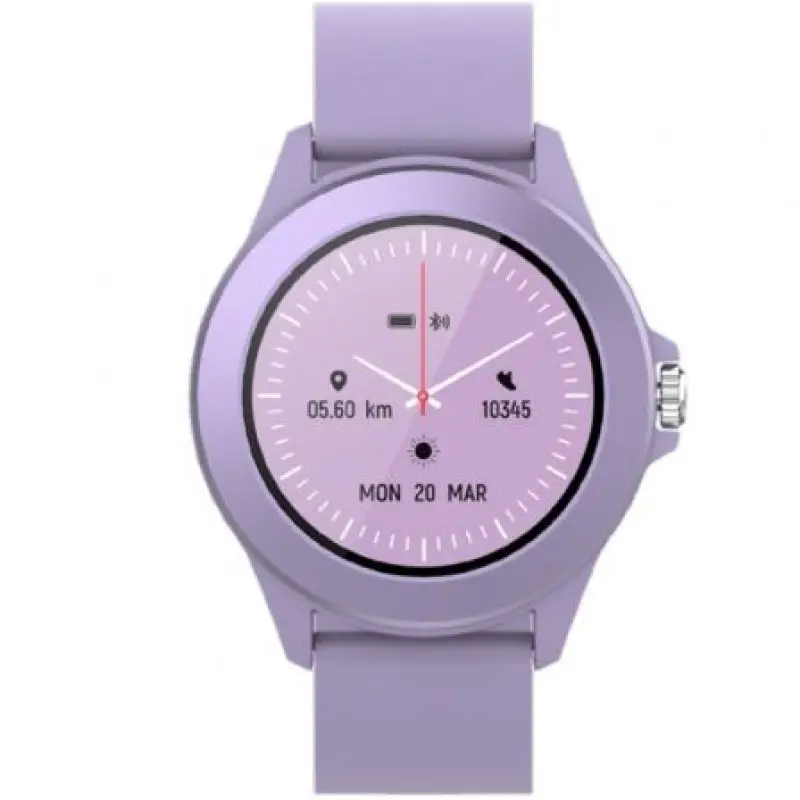 Smartwatch Forever Colorum CW-300/ Notificaciones/ Frecuencia Cardíaca/ Purpura Smartwatch Forever Colorum CW-300/ Notificaciones/ Frecuencia Cardíaca/ Purpura