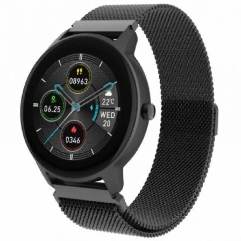 Smartwatch Forever ForeVive 2 Slim SB-325/ Notificaciones/ Frecuencia Cardíaca/ Negro Smartwatch Forever ForeVive 2 Slim SB-325/ Notificaciones/ Frecuencia Cardíaca/ Negro