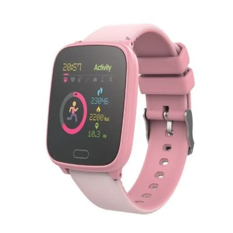 Smartwatch Forever IGO JW-100/ Notificaciones/ Frecuencia Cardíaca/ Rosa Smartwatch Forever IGO JW-100/ Notificaciones/ Frecuencia Cardíaca/ Rosa