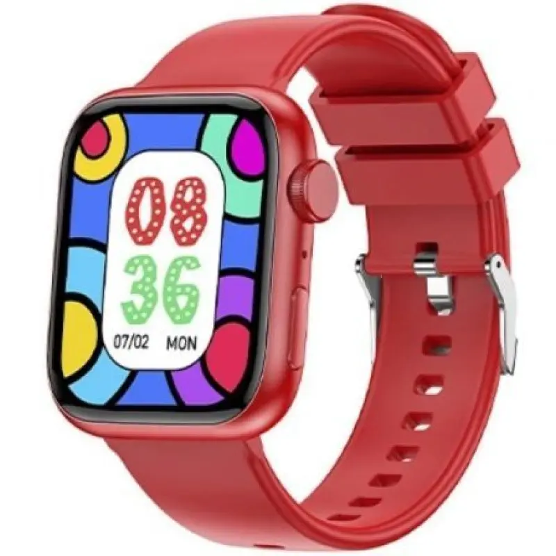 Smartwatch Forever IGo Watch 3 JW-500/ Notificaciones/ Frecuencia Cardíaca/ Rojo Smartwatch Forever IGo Watch 3 JW-500/ Notificaciones/ Frecuencia Cardíaca/ Rojo