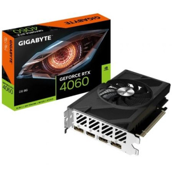 Tarjeta Gráfica Gigabyte GeForce RTX 4060 D6 8G/ 8GB GDDR6 Tarjeta Gráfica Gigabyte GeForce RTX 4060 D6 8G/ 8GB GDDR6