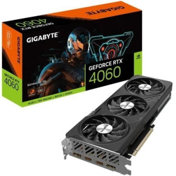 Tarjeta Gráfica Gigabyte GeForce RTX 4060 GAMING OC 8G/ 8GB GDDR6 Tarjeta Gráfica Gigabyte GeForce RTX 4060 GAMING OC 8G/ 8GB GDDR6
