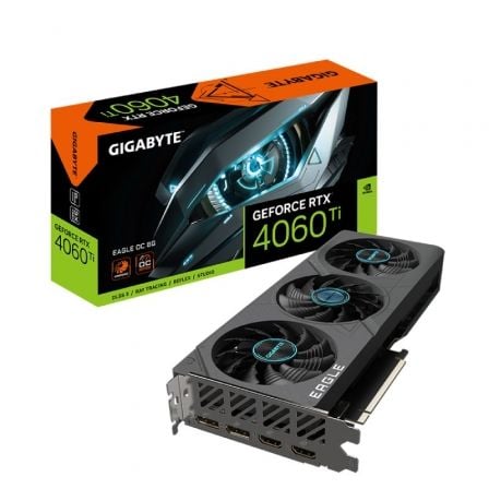 Tarjeta Gráfica Gigabyte GeForce RTX 4060 Ti EAGLE OC 8G/ 8GB GDDR6 Tarjeta Gráfica Gigabyte GeForce RTX 4060 Ti EAGLE OC 8G/ 8GB GDDR6