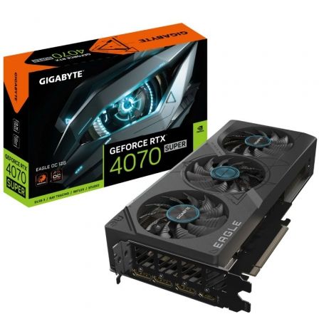 Tarjeta Gráfica Gigabyte GeForce RTX 4070 SUPER EAGLE OC 12G/ 12GB GDDR6X Tarjeta Gráfica Gigabyte GeForce RTX 4070 SUPER EAGLE OC 12G/ 12GB GDDR6X