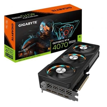 Tarjeta Gráfica Gigabyte GeForce RTX 4070 SUPER GAMING OC/ 12GB GDDR6X Tarjeta Gráfica Gigabyte GeForce RTX 4070 SUPER GAMING OC/ 12GB GDDR6X