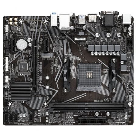 Placa Base Gigabyte A520M S2H Socket AM4/ Micro ATX Placa Base Gigabyte A520M S2H Socket AM4/ Micro ATX
