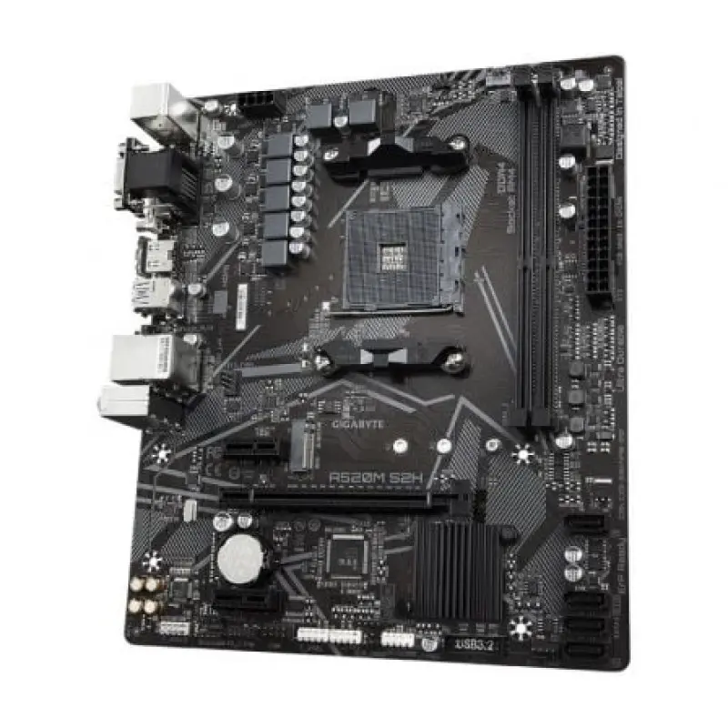 Placa Base Gigabyte A520M S2H Socket AM4/ Micro ATX Placa Base Gigabyte A520M S2H Socket AM4/ Micro ATX