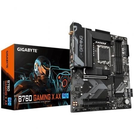 Placa Base Gigabyte B760 GAMING X AX Socket 1700 Placa Base Gigabyte B760 GAMING X AX Socket 1700