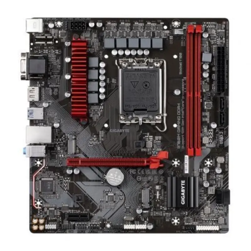 Placa Base Gigabyte B760M GAMING DDR4 Socket 1700/ Micro ATX Placa Base Gigabyte B760M GAMING DDR4 Socket 1700/ Micro ATX